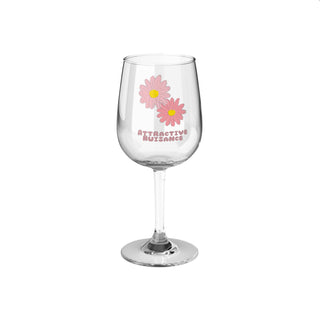 Attractive Nuisance Wine Glass, 12oz