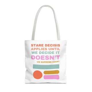 Stare Decisis Tote Bag