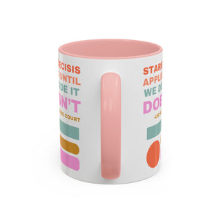 Stare Decisis Accent Coffee Mug (11, 15oz)