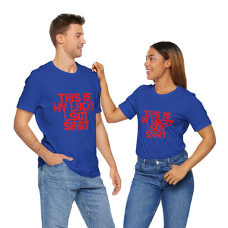 This is my lucky LSAT Shirt Unisex Jersey Short Sleeve Tee