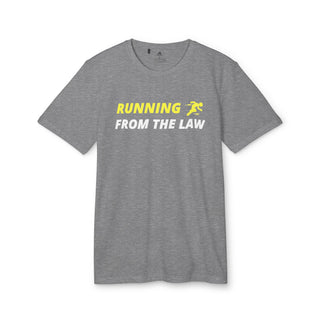 Running from the Law adidas® Unisex Sport T-shirt