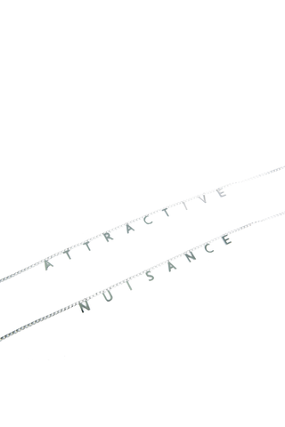 Attractive Nuisance Two Piece Necklace