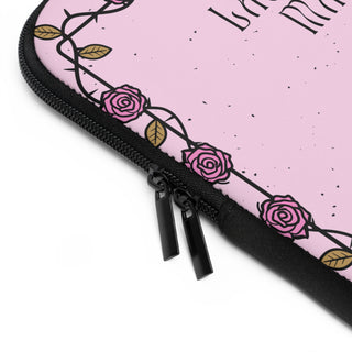 You can't spell laughter without manslaughter Laptop Sleeve