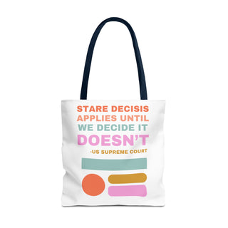 Stare Decisis Tote Bag