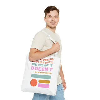 Stare Decisis Tote Bag