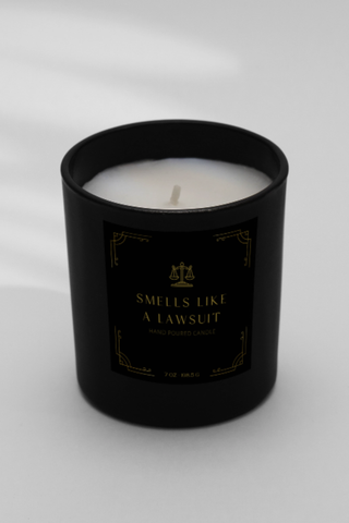 Smells Like a Lawsuit Candle