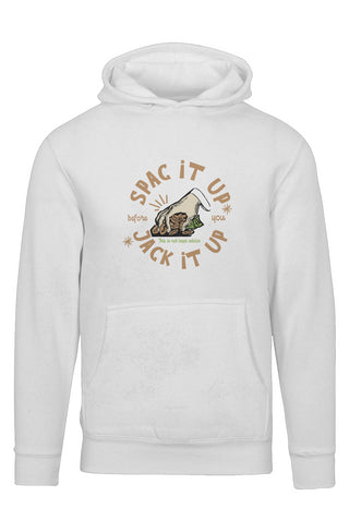 SPAC it Up before your Jack it Up Premium Pullover Hoodie