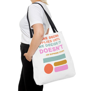 Stare Decisis Tote Bag