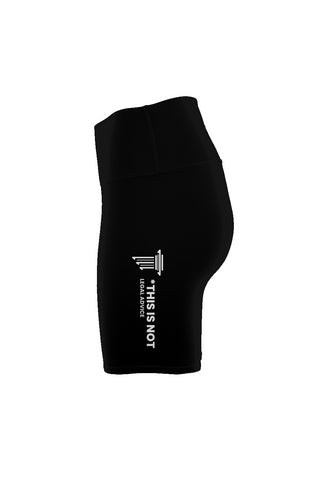 This is Not Legal Advice Womens High Waist Biker Shorts