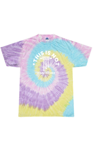 This is not legal advice Youth Jelly Bean Tie Dye T Shirt