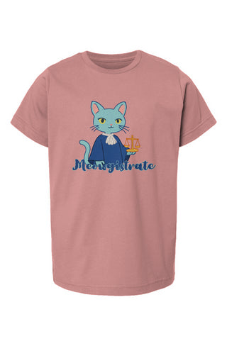 Meowgistrate Youth Fine Jersey T-Shirt