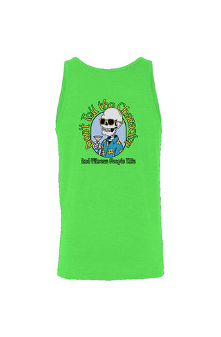 Don't Tell the Character and Fitness People This heather tank top
