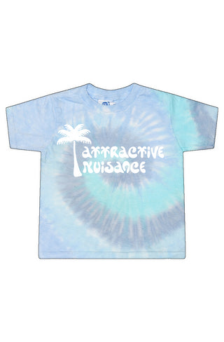 Attractive Nuisance Tie-Dye Ladies' Cropped T-Shirt
