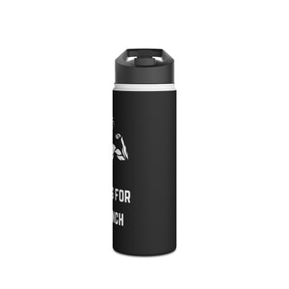 Training for the Bench Stainless Steel Water Bottle, Standard Lid