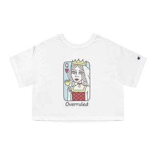 Overruled Champion Women's Heritage Cropped T-Shirt