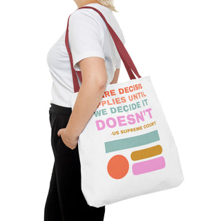 Stare Decisis Tote Bag