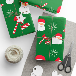 Santa's Judging You Wrapping Paper