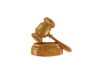 Judge Gavel Personalized Ornament