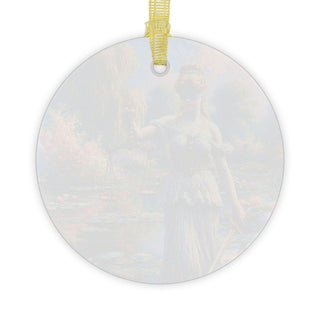 Justice in Bloom Glass Ornaments