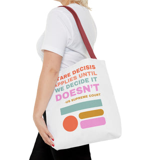 Stare Decisis Tote Bag