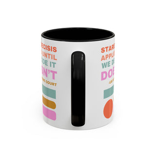 Stare Decisis Accent Coffee Mug (11, 15oz)