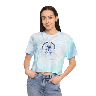 Everything is Commerce Women's Tie-Dye Crop Tee