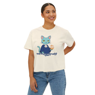 Meowgistrate Women's Boxy Tee