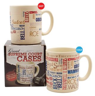 Supreme Court Heat-Changing Coffee Mug