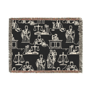 Art of Law Woven Blanket