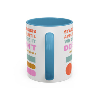 Stare Decisis Accent Coffee Mug (11, 15oz)