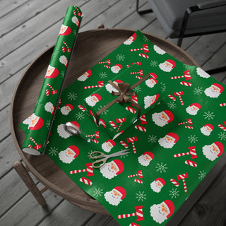 Santa's Judging You Wrapping Paper