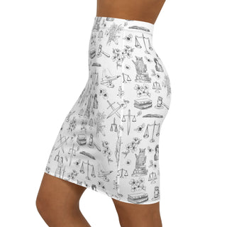 Courtroom Botanica Skirt