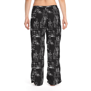 Legal Themed Women's Pajama Pants – Comfortable Sleepwear for Law Lovers