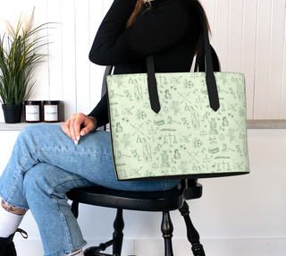 Courtroom Botanica Vegan Leather Tote