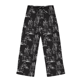Legal Themed Women's Pajama Pants – Comfortable Sleepwear for Law Lovers