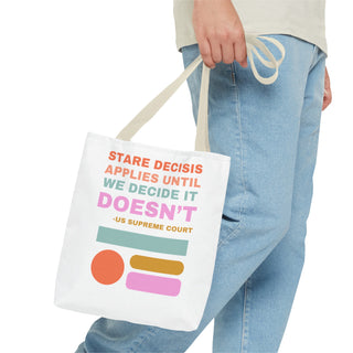 Stare Decisis Tote Bag