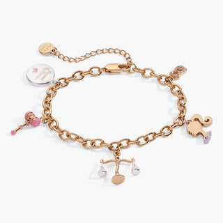 Barbie™ Legal Charm Bracelet: Two Tone