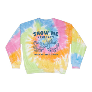 Show me your torts Unisex Tie-Dye Sweatshirt