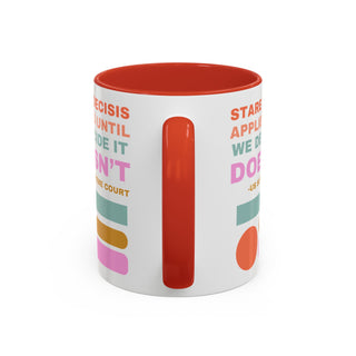 Stare Decisis Accent Coffee Mug (11, 15oz)