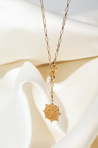 Scales of Justice Front Toggle Necklace
