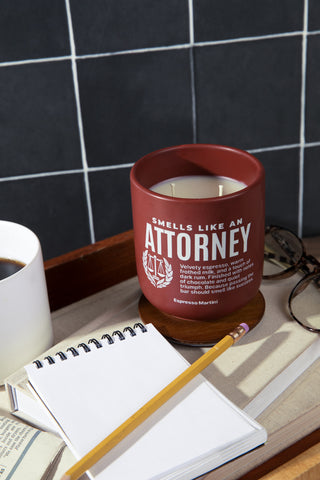 Smells Like an Attorney 10oz Candle