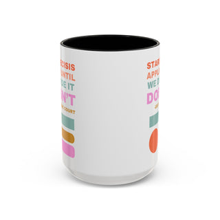 Stare Decisis Accent Coffee Mug (11, 15oz)