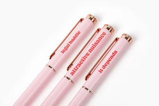 Legal Baddie Pen Set