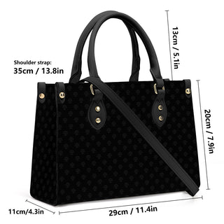 Scales of Justice  Luxury Women PU Tote Bag - Black