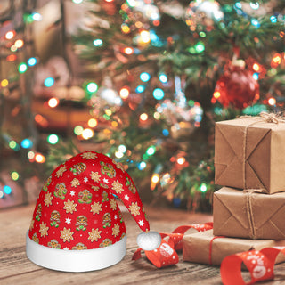 Child Plush Christmas Hat