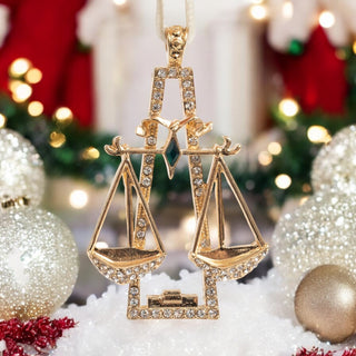 Scales of Justice Ornament