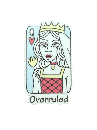 Overruled Sticker