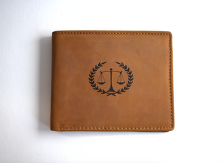 Scales of Justice Wallet