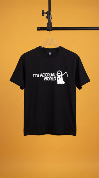 It's Accrual World Tee