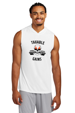 Taxable Gains Sleeveless Hoodie